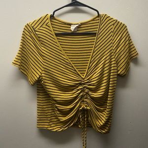 Crop Top BRAND "live in the moment"